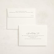 "Timeless Classic" - Graduation Announcements in Noir by Brandy Folse - FREE Recipient Addressing