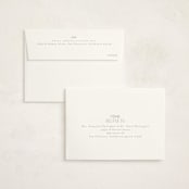 "Literary" - Graduation Announcements in Sea Salt by Everett Paper Goods - FREE Recipient Addressing