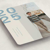 "Modern Year" - Graduation Announcements in Lake by Kelly Watkins - Detail