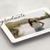 "Alignment" - Graduation Announcements in Onyx by Ashley DeMeyere - Detail