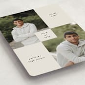 "Bright Modern" - Graduation Announcements in Moon by Kelly Watkins - Detail