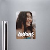 "name" - Graduation Announcements in Cloud by Lori Wemple - Magnet Front