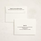 "Vinyl" - Graduation Announcements in Espresso by Megan Davis - FREE Recipient Addressing