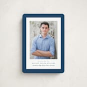 "Linen frame" - Graduation Announcements in Jeans by Lea Delaveris - Front