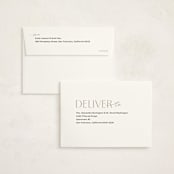 "Contemplate" - Graduation Announcements in Snowberry by Pixel and Hank - FREE Recipient Addressing