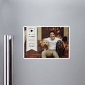 "grad ribbon" - Graduation Announcements in Taupe by Sarah Curry - Magnet Front