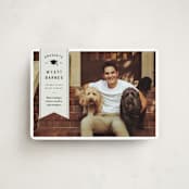 "grad ribbon" - Graduation Announcements in Taupe by Sarah Curry - Front