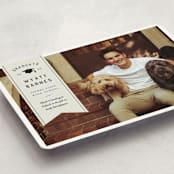 "grad ribbon" - Graduation Announcements in Taupe by Sarah Curry - Detail