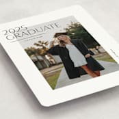 "Cornered" - Graduation Announcements in Silk by Kelly Schmidt - Detail