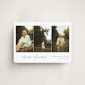 "The Trio" - Graduation Announcements in Onyx by Benita Crandall - Front