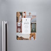 "pastiche" - Graduation Announcements in Raven by Olivia Raufman - Magnet Front
