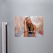 "Signature Grad" - Graduation Announcements in Linen by Erica Krystek - Magnet Front