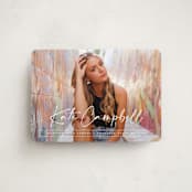 "Signature Grad" - Graduation Announcements in Linen by Erica Krystek - Front