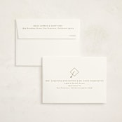 "Shiny year" - Graduation Announcements in Noir by Creo Study - FREE Recipient Addressing