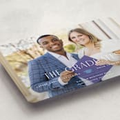 "Grad Duo" - Graduation Announcements in Sky by Ana Sharpe - Detail