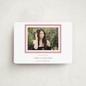 "charm" - Graduation Announcements in Peony by Sara Hicks Malone - Front