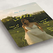 "Funtime" - Graduation Announcements in Lemon by Helena Vitto - Detail