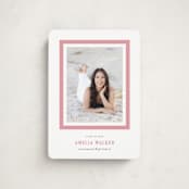 "charm" - Graduation Announcements in Peony by Sara Hicks Malone - Front