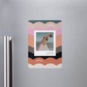 "colorwave" - Graduation Announcements in Sunset by Lori Wemple - Magnet Front