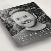 "Understated" - Graduation Announcements in Salt by Ekko Studio - Detail