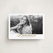 "vintage script" - Graduation Announcements in Golden by Maja Cunningham - Front