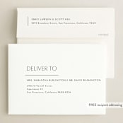 "Cornered" - Graduation Announcements in Silk by Kelly Schmidt - FREE Recipient Addressing