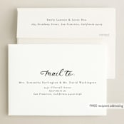 "Alignment" - Graduation Announcements in Onyx by Ashley DeMeyere - FREE Recipient Addressing