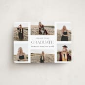 "Graduate Grid" - Graduation Announcements in Classic by Lehan Veenker - Front