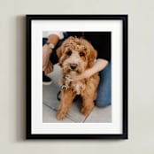 "8x10 Matted Black Framed Photo" - Matted Framed Photo in Black Frame by Minted - Front