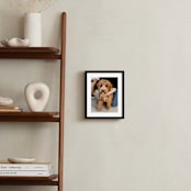 "8x10 Matted Black Framed Photo" - Matted Framed Photo in Black Frame by Minted - In Room