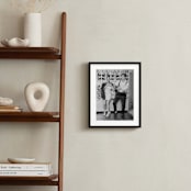 "11x14 Matted Black Framed Photo" - Matted Framed Photo in Black Frame by Minted - In Room