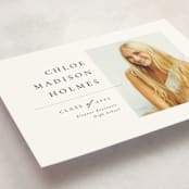 "Divided" - Graduation Announcements in Snow by Meggy Masters - Detail