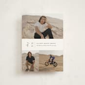"Grad Trio" - Graduation Announcements in Snow by Nicoletta Savod - Front