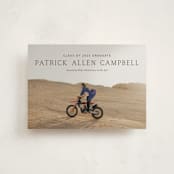 "Simply" - Graduation Announcements in Chocolate by Lisa Assenmacher - Front