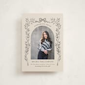 "Chic" - Graduation Announcements in Ink by Petra Kern - Front
