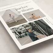"Margins" - Graduation Announcements in Onyx by Pixel and Hank - Detail