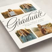 "Classic quad" - Graduation Announcements in Newspaper by Lea Delaveris - Detail