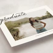 "Alignment" - Graduation Announcements in Onyx by Ashley DeMeyere - Detail