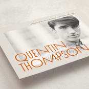"Bound" - Graduation Announcements in Tangerine by Heather Schertzer - Detail