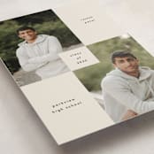 "Bright Modern" - Graduation Announcements in Moon by Kelly Watkins - Detail