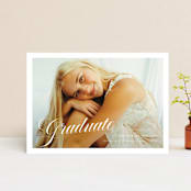 "mustacciuoli" - Graduation Announcements in Crystal by chocomocacino - Front