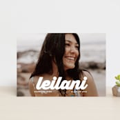 "name" - Graduation Announcements in Cloud by Lori Wemple - Front