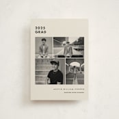 "Fourth Quarter" - Graduation Announcements in Sandstone by Olivia Raufman - Front