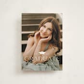 "Placement" - Graduation Announcements in Paper by Michelle Taylor - Front