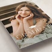 "Placement" - Graduation Announcements in Paper by Michelle Taylor - Detail
