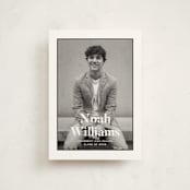 "Maple" - Graduation Announcements in Tuxedo by Annie Shapiro - Front