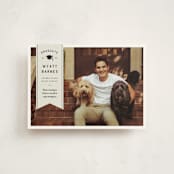 "grad ribbon" - Graduation Announcements in Taupe by Sarah Curry - Front