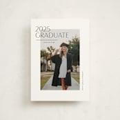 "Cornered" - Graduation Announcements in Silk by Kelly Schmidt - Front
