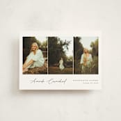 "The Trio" - Graduation Announcements in Onyx by Benita Crandall - Front