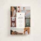 "pastiche" - Graduation Announcements in Raven by Olivia Raufman - Front